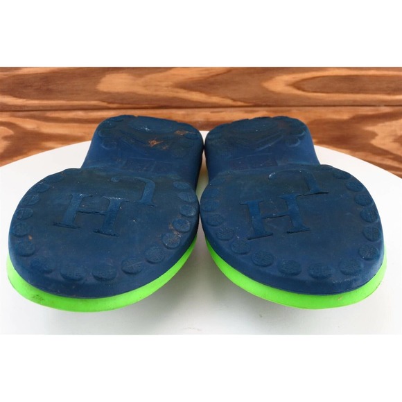 Hawaiian‎ Jelly Sz 6 M Blue Flip Flop Synthetic Women Sandals - Picture 7 of 7